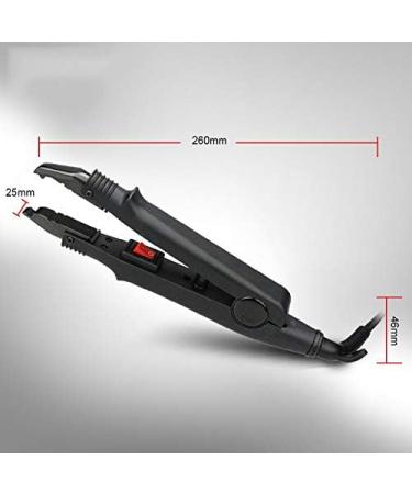 Universal Fusion Hair Extensions Tool - Hair De Ville Heat Iron Connector Melting Wand Black - Buy Online on SooperMarket.com