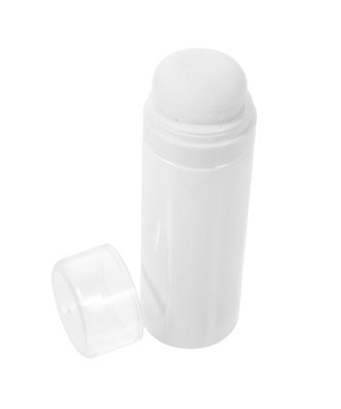 Vaguelly Powder Puff Box Powder Bottle Body Powder Holder Talcum Powder Bottle Puff Bottle Powder Storage Bottle Talcum Powder Holder White 14.8X4.8X4.8CM