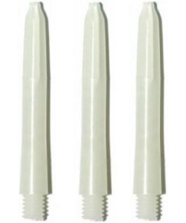 Deflectagrip 2ba White Nylon Dart Shafts - 10 Sets (30 Pieces) Short Size 35mm - Buy Online on SooperMarket.com