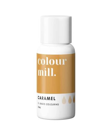 Colour Mill Oil Based Next Genertion Edible Food Paint Colouring for Buttercream Fondant Sugarpaste Icing and Chocolate - Caramel 20ml