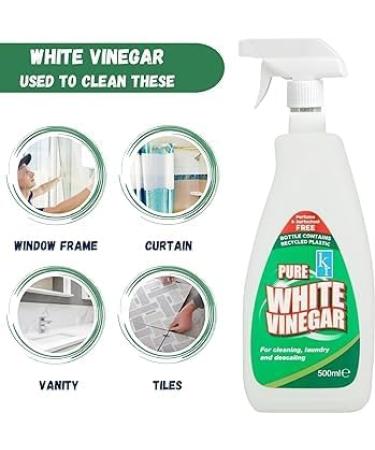 500ml white vinegar spray undiluted white vinegar dri pak white vinegar 45% vinegar oven cleaning spray trigger spray bottle which can be used as window cleaning equipment. - Buy Online on SooperMarket.com