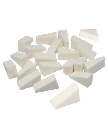 Cosmetics Sponge for Powder Makeup Sponge for Powder Makeup Sponge Set Triangle Shape Disposable Sponge Manicure Seal 50PCS