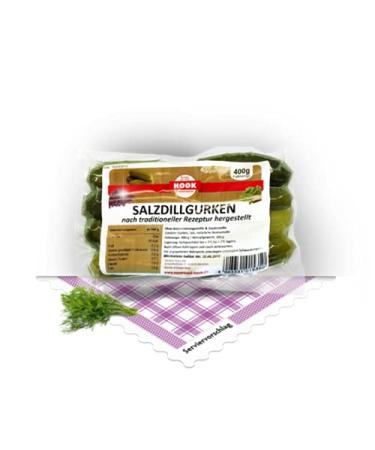 Hook - Salt Dill Cucks 6 x 400 g bags
