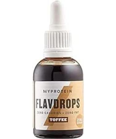 Myprotein Toffee FlavDrops 50ml - Natural Flavouring for Drinks and Baking - Buy Online on SooperMarket.com