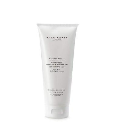 Acca Kappa White Moss Shampoo & Shower Gel 6.7 Oz. from Italy