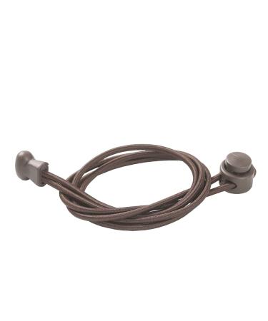 Bupimufi laces without binding elastic rubber shoe straps elastic quick lock elastic shoelaces children shoes accessories dark brown