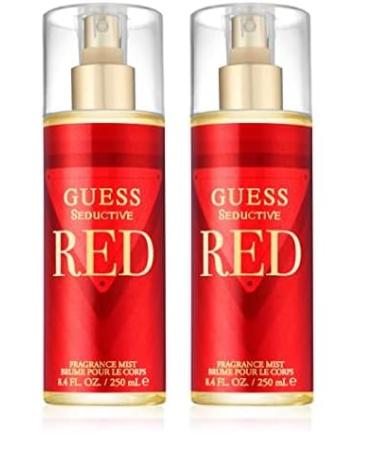 GUESS Seductived Red for Women Fragranced Mist 8.4 Fl Oz (Pack of 2) Modern 8.40 Ounce (Pack of 2)