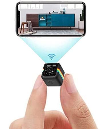 WiFi Wireless Camera Mini Hidden Spy Home Security Camera Small Cam,Home Camera for Pet/Baby,Outdoor/Indoor Camera Wireless,for Mobile Phone Applications in Real Time