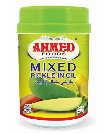 Ahmed food mixed pickle in oil, Brown