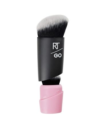 Real Techniques Go! Mini Travel Makeup Brushes Set - Foundation & Highlighter Duo - Buy Online on SooperMarket.com