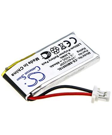 Replacement Battery Compatible with Sena 10U-AR-01 10U-HR-01 SC-HR01 Part Number: YP401225P 80mAh/3.7V