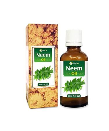 Neem Oil (Azadirachta Indica Juss) 100% natural pure undiluted carrier oil 50 ml