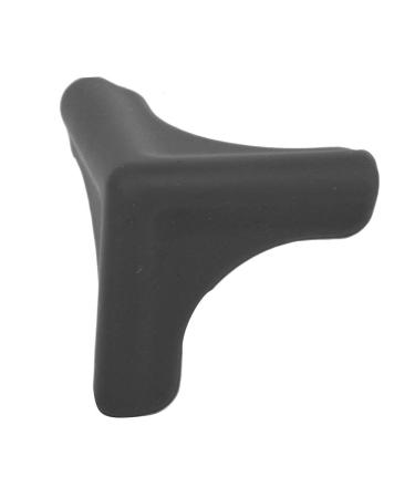 Edge Corner Protectors Guards Silicone Smooth Soft Children Safety Cushions Triangle Shape for Wood Glass Steel Ceramics Surface 4Pcs Black