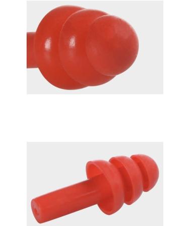 Reusable Silicone Ear Plugs Noise Reduction Earplugs (RED 50 SET) RED 50 SET - Buy Online on SooperMarket.com