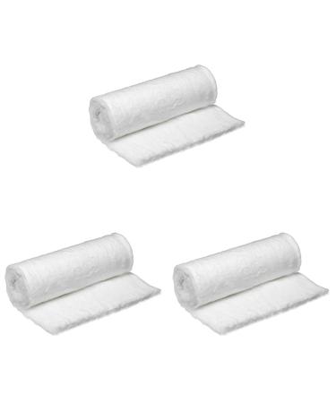 BLUE DOT 25g Cotton Wool ROLL (30CWR025) White (Pack of 3) 25 g (Pack of 3)