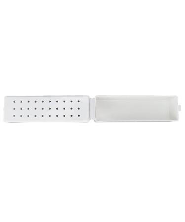 Nail Drill Organizer Box - Dustproof ABS Holder & Manicure Tool Stand for Salons | Shop Quality Nail Display Organizers - Buy Online on SooperMarket.com