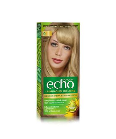 FARCOM Echo hair color with natural olive extract and vitamin C 60ml (9 very light blonde)