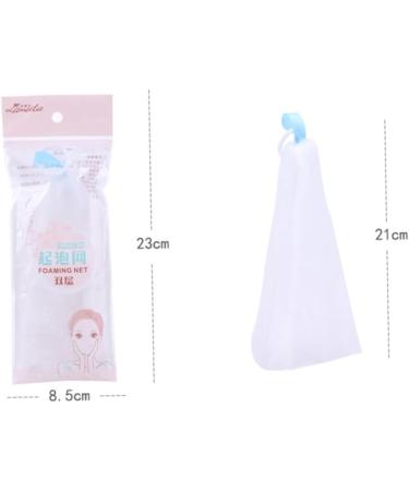 WOONEKY Foaming Net Soap Net Bag Shampoo Face Foam Multi-purpose Mesh Bag Foam Mesh Bag Foaming Mesh - Buy Online on SooperMarket.com