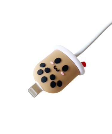 Milk Tea Shaped Cable protector