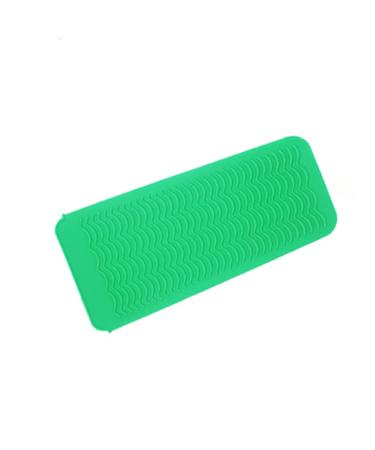 Dajidafu Heat Resistant Pad Travel Easy Storage Wave Texture Skid-proof Design Flat Iron Holder Perfect Giftfor Straightener No.1