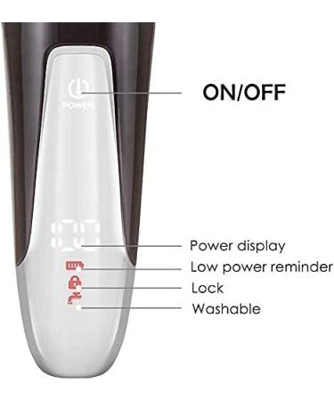 Buy Electric Shavers for Men - Waterproof Rechargeable Razors with 4D Rotary & Intelligent Digital Display - Wet & Dry Use - Fast International Shipping - Buy Online on SooperMarket.com