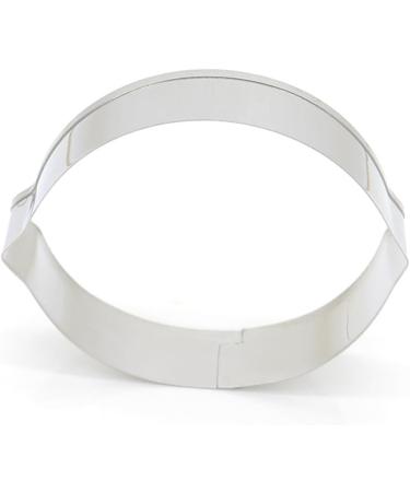 IMIKEYA Cake Mold 3 Pcs Baking Mold Stainless Steel Fondant Mold medium Silver - Buy Online on SooperMarket.com