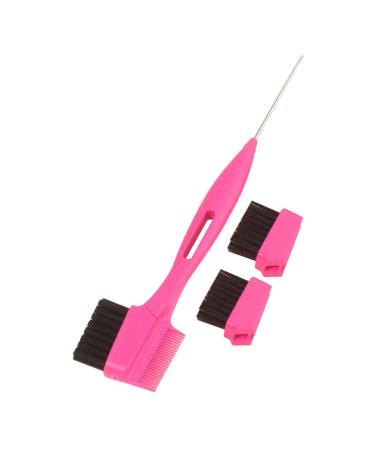 FOMIYES 1 Set Eyebrow Eyelash Brush and Comb Set Eyebrow Brush Applicator Double Head Brush Makeup Grooming Tool Cosmetic Eyelash Shaper for Separating Lashes