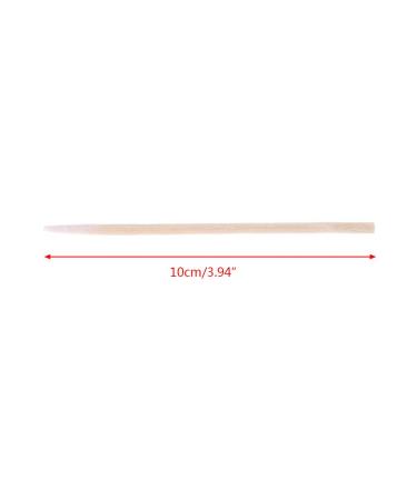 HANBOLI Cotton Pads - 100 Mini Cotton Buds Swabs with Wooden Handles | Robust Q-Tip Applicators for Effective Makeup & Cleaning - Buy Online on SooperMarket.com