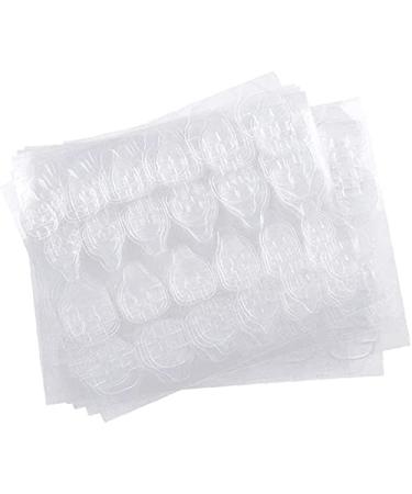 Double-Side Nail Adhesive Tabs Nail Jelly Double-Sided Adhesive Nail Glue Stickers 10 Sheets (240PCS) Professional and Attractive