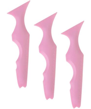 Baluue 15 Pcs Silicone Beauty Ruler Makeup Eyeliner Eyebrow Guide Stencil Lip Line for Beginners Lash Tools 15X4.15CMx5pcs Pink-2x5pcs - Buy Online on SooperMarket.com