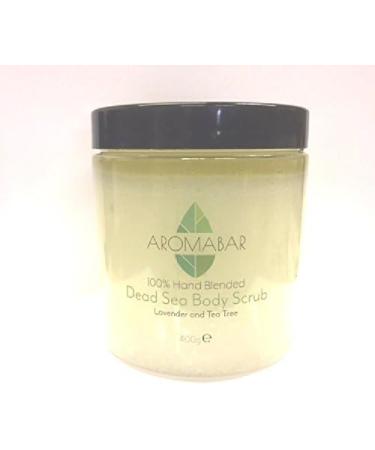 Lavender & Tea Tree Dead Sea Salt Hand & Body Scrub 400g - Buy Online on SooperMarket.com