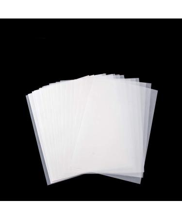 Waybas 100 PCS Tracing Paper, A4 Size Artists Tracing Paper Trace Paper White Translucent Sketching Tracing Paper Calligraphy Architecture Transfer Paper for Pencil Ink Markers (8.5 X 11.5 Inch)