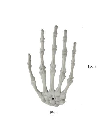 Halloween Skeleton Hand Hair Clips - Horror Bone Claw Hairpins for Women/Girls, Cosplay Costume Accessories - Buy Online on SooperMarket.com