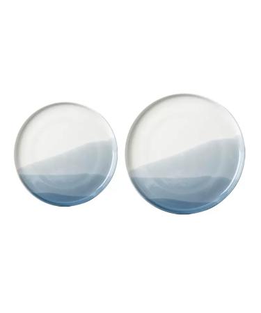 Serving Plates Ceramic Dinner Plates Dish Plates Household Kitchens Restaurants Round Plates Steak Plates Dessert Plates Regular Dinner Plates Plain Plates for Appetizer Dinner and Desserts (Color