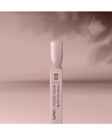 SoPRO UV/LED Color Hybrid Gel *03 7g - Buy Online on SooperMarket.com