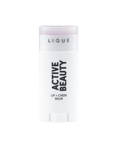 LIQUE Active Lip & Cheek Balm Stick | Lightweight & Hydrating Makeup with Sheer Buildable Coverage | Dewy Finish | Vegan Formula | 0.49 Oz - Buy Online on SooperMarket.com