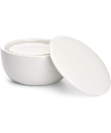MHLE Shave Care Porcelain Dish with 65g Sea Buckthorn Shaving Soap - Buy Online on SooperMarket.com