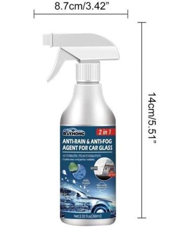 60/120ml Car Glass Waterproof Coating Agent Auto Fog Rain Repellent Spray Remover Windshi Rain for Windows I0E7 Nano As Shown 120ml - Buy Online on SooperMarket.com