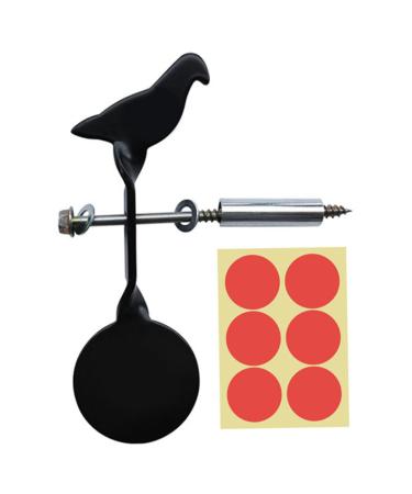 Resetting Target Metal Target Bird Design Practice Board Indoor Outdoor Target Toy