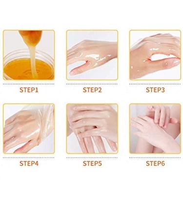 Hand Wax & Mask: Exfoliating Honey Treatment for Cracked Hands | Nourishing & Whitening Skin Care - Buy Online on SooperMarket.com