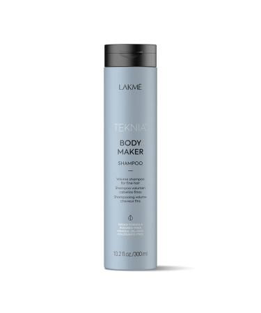 Lakme Teknia Body Maker Shampoo | Volumizing Shampoo for Fine Hair | Vegan Paraben-free Hair Thickening Shampoo (300 ml) 300 ml (Pack of 1)