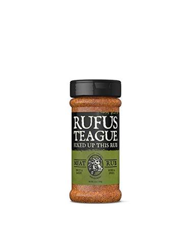 Rufus Teague - Meat Rub - Premium BBQ Rub - 6.5oz Bottle 6.5 Ounce (Pack of 1)