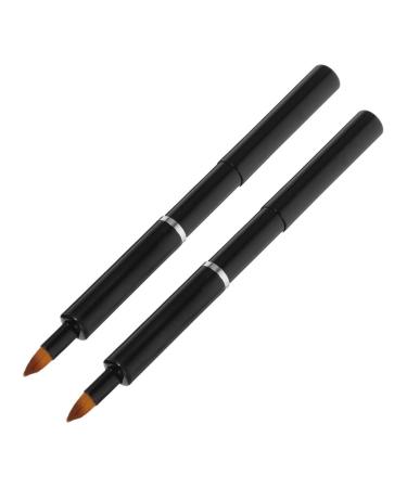 NOLITOY Lip Brushes 2pcs Lipstick Brushes Lip Gloss Brush Lip Gloss Eyeshadow Applicator Makeup Brush Small Concealer Brush