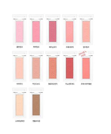 Holika Holika Piece Matching Blusher  PK01 Clean Pink