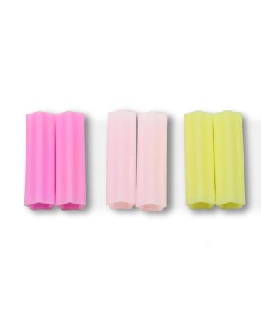 6 Pieces Silicone Scissor Cover Star Shape Scissor Cap Scissor Sleeve Scissor Protective Sleeve Scissor Protector Scissor Tip Protector for Dead Skin Scissor Nail Cuticle Scissor Multicolor