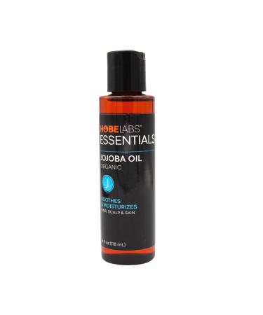 Hobe Labs 100% Pure Jojoba Oil - 4 oz - Moisturizing Jojoba Oil