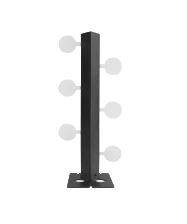 Atflbox The Metal Swing Shooting Target Stand with 6 Steel Plates for Airsoft BB Guns Practise (Dueling Tree)