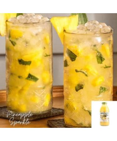 Mikhuna Pineapple Fruit Pulp Pack of 6-475ml per Unit for Juice Smoothies Desserts Ice Cream Cocktails Sauces - Buy Online on SooperMarket.com