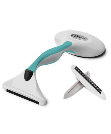 GLEENER Fabric Shaver Fabric Shaver and Lint Brush Adjustable Shaver for Clothes & Furniture (turkoois)