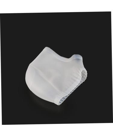 minkissy 1 Pair Moisturizing Heel Sock Silicone Heel Protectors Heel Cups for Heel Pains Feet Heel Socks Moisturizing Socks Shoe Filler Feet Moisturizer Socks Silicone Gel Socks Soft White - Buy Online on SooperMarket.com